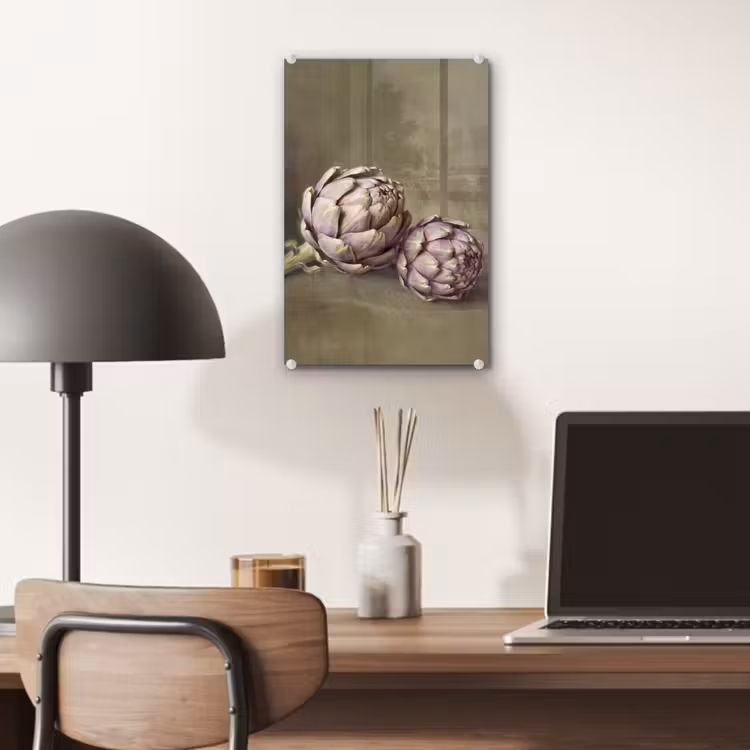Glas schilderij - Groente - Stilleven - Schilderij — 7