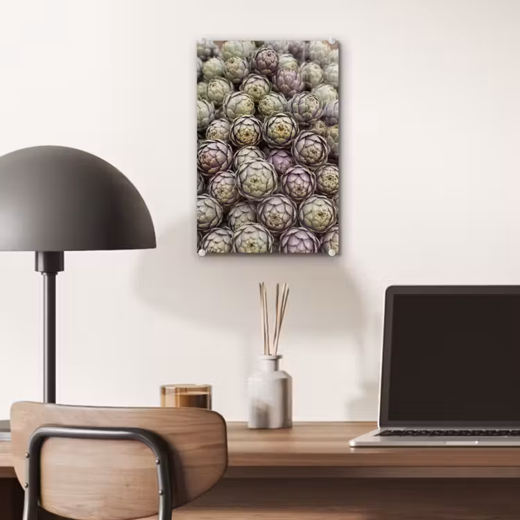 Glas schilderij - Groenten - Vers - Eten — 7