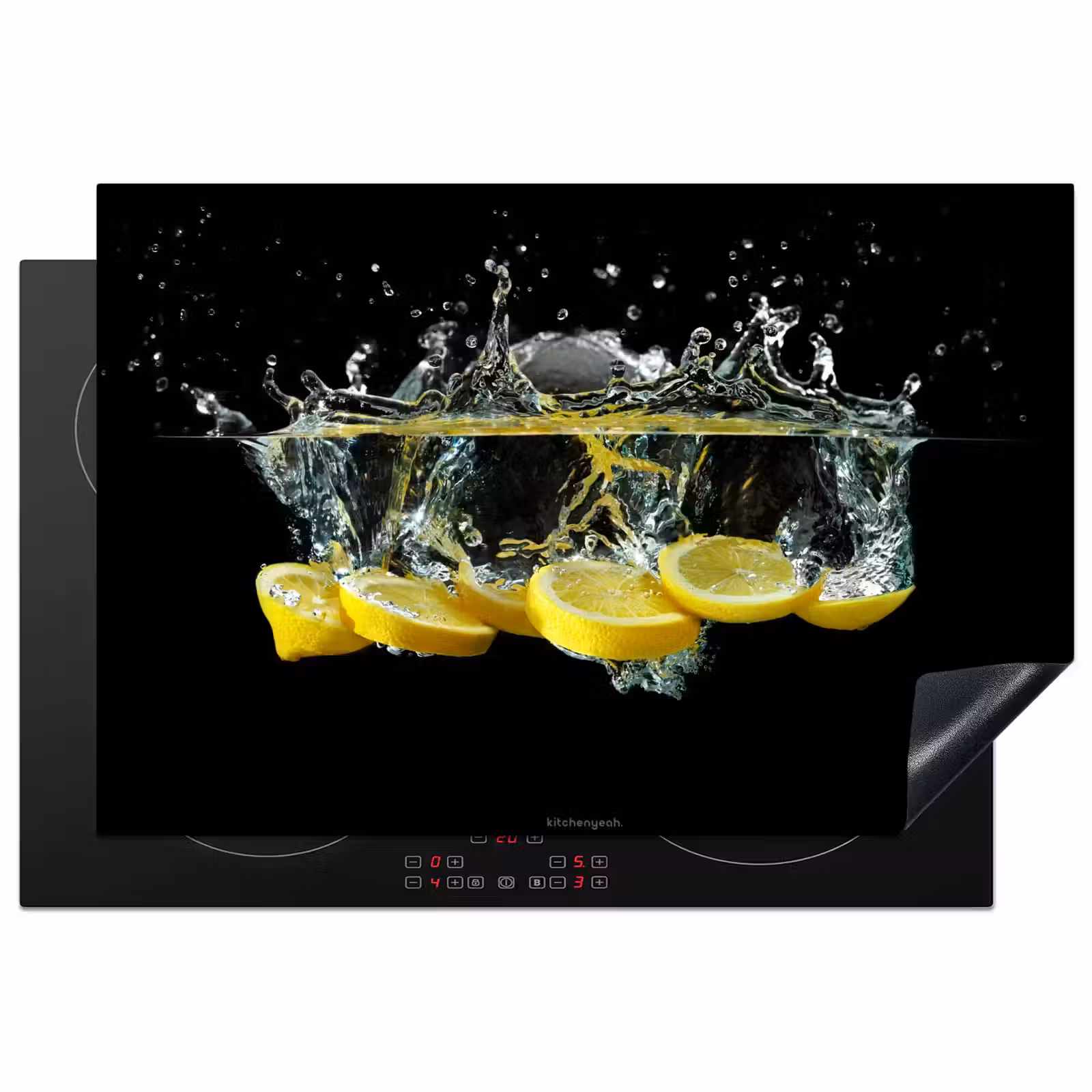 Inductie beschermer - Citroen - Water - Fruit — 1