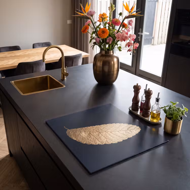 Inductie beschermer - Elegantie in goud — 3