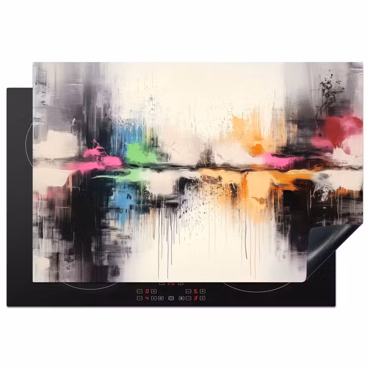 Inductie beschermer - Abstract - Kleurexplosie - Landschap — 2