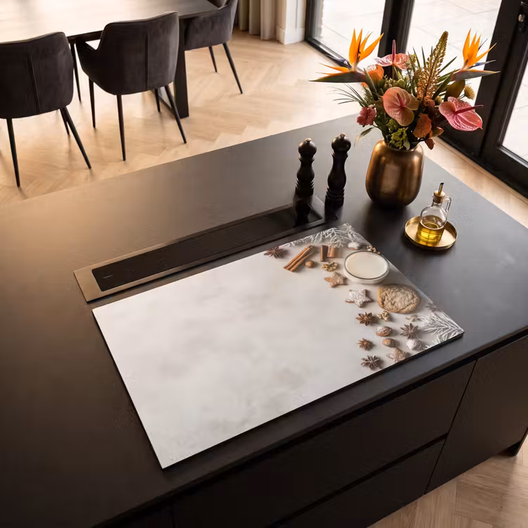 Inductie beschermer - Bakken - Kaneel - Licht - Winter — 3