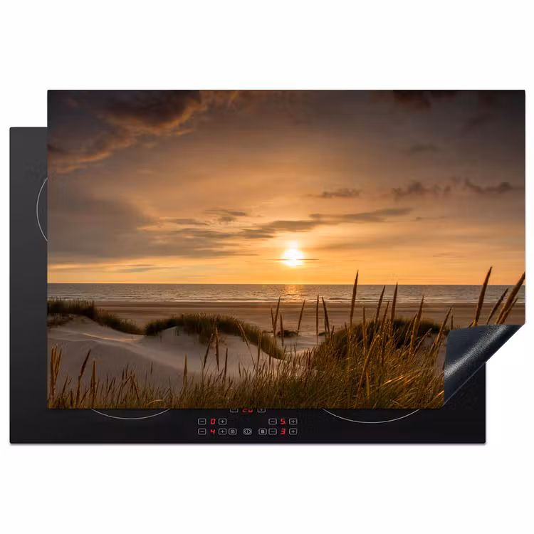 Inductie beschermer - Duinzicht op Zonsondergang — 2