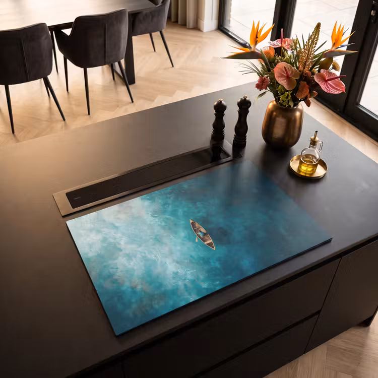 Inductie beschermer - Bootje - Water - Blauw — 3