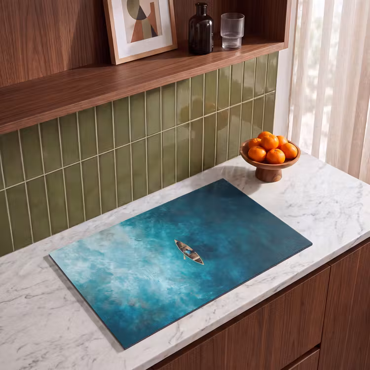 Inductie beschermer - Bootje - Water - Blauw — 4