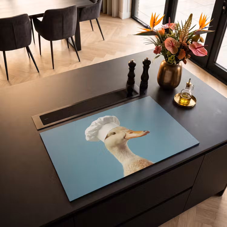 Inductie beschermer - Eend - Koksmuts - Cute - Vogel — 3