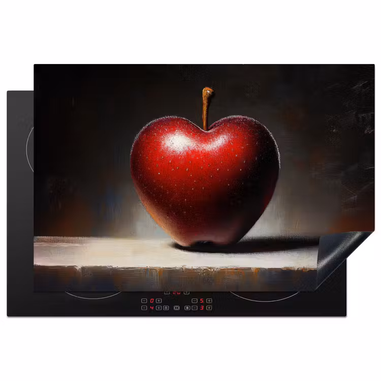 Inductie beschermer - Apple - Hart - Rood — 1