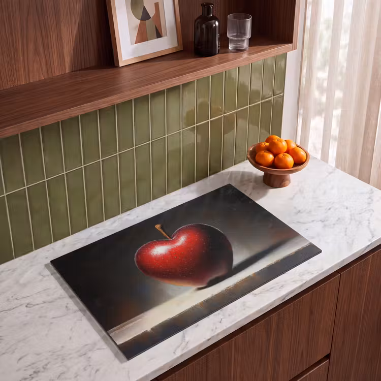 Inductie beschermer - Apple - Hart - Rood — 4