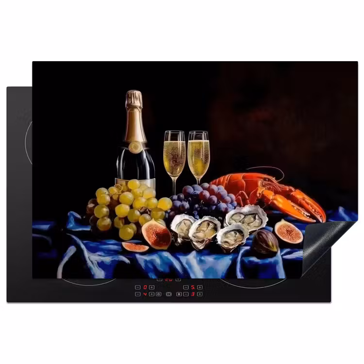 Inductie beschermer - Champagne - Luxe - Oesters — 1