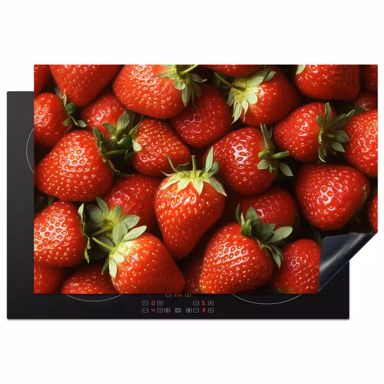Inductie beschermer - Aardbei - Fruit - Rood — 2