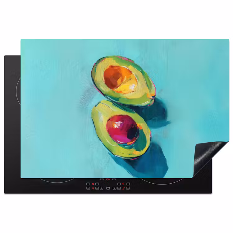 Inductie beschermer - Avocado - Groen - Pit - Schaduw — 1