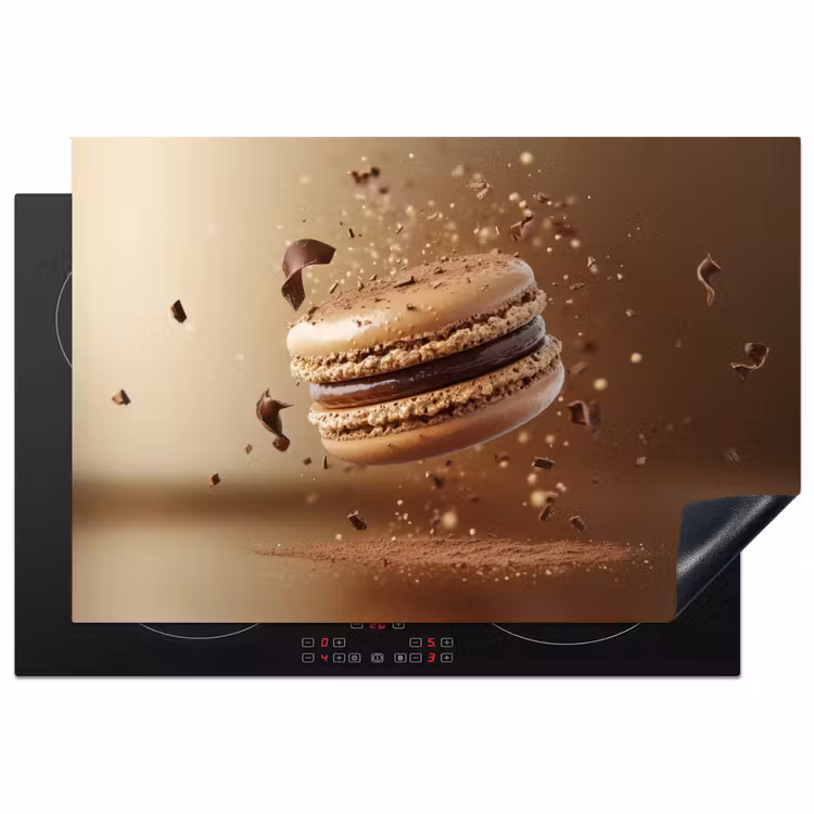 Inductie beschermer - Chocolade - Macarons - Eten - Snoep — 1
