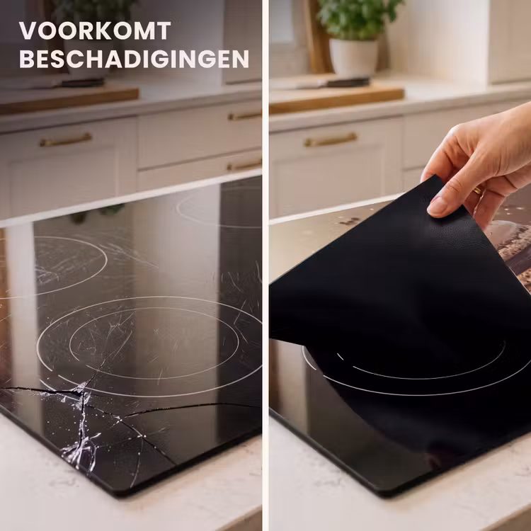 Inductie beschermer - Chocolade - Macarons - Eten - Snoep — 2