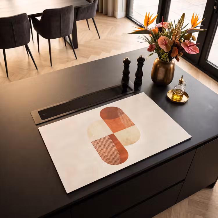 Inductie beschermer - Bogen - Beige - Vormen — 3