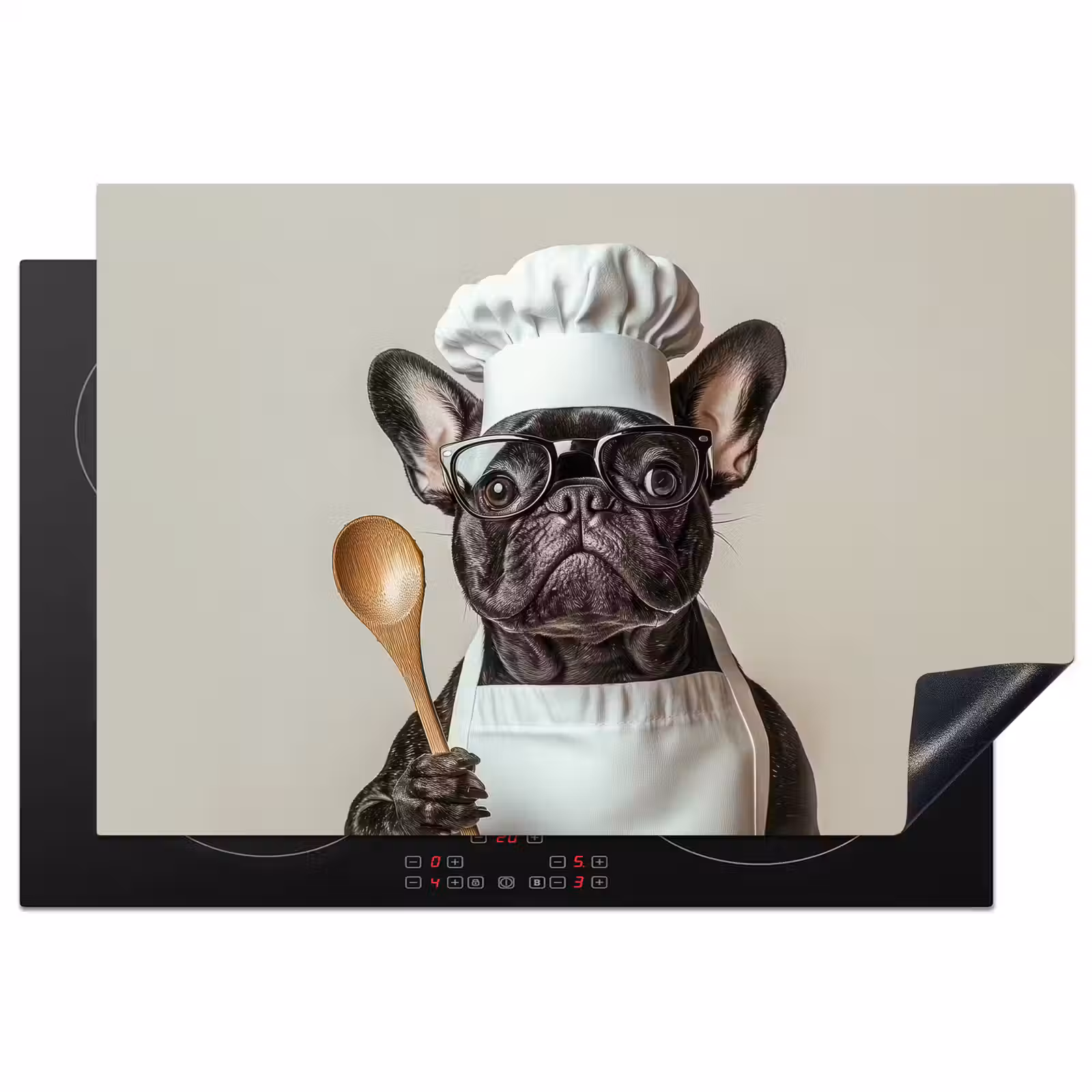 Inductie beschermer - Bril - Hond - Kok — 1