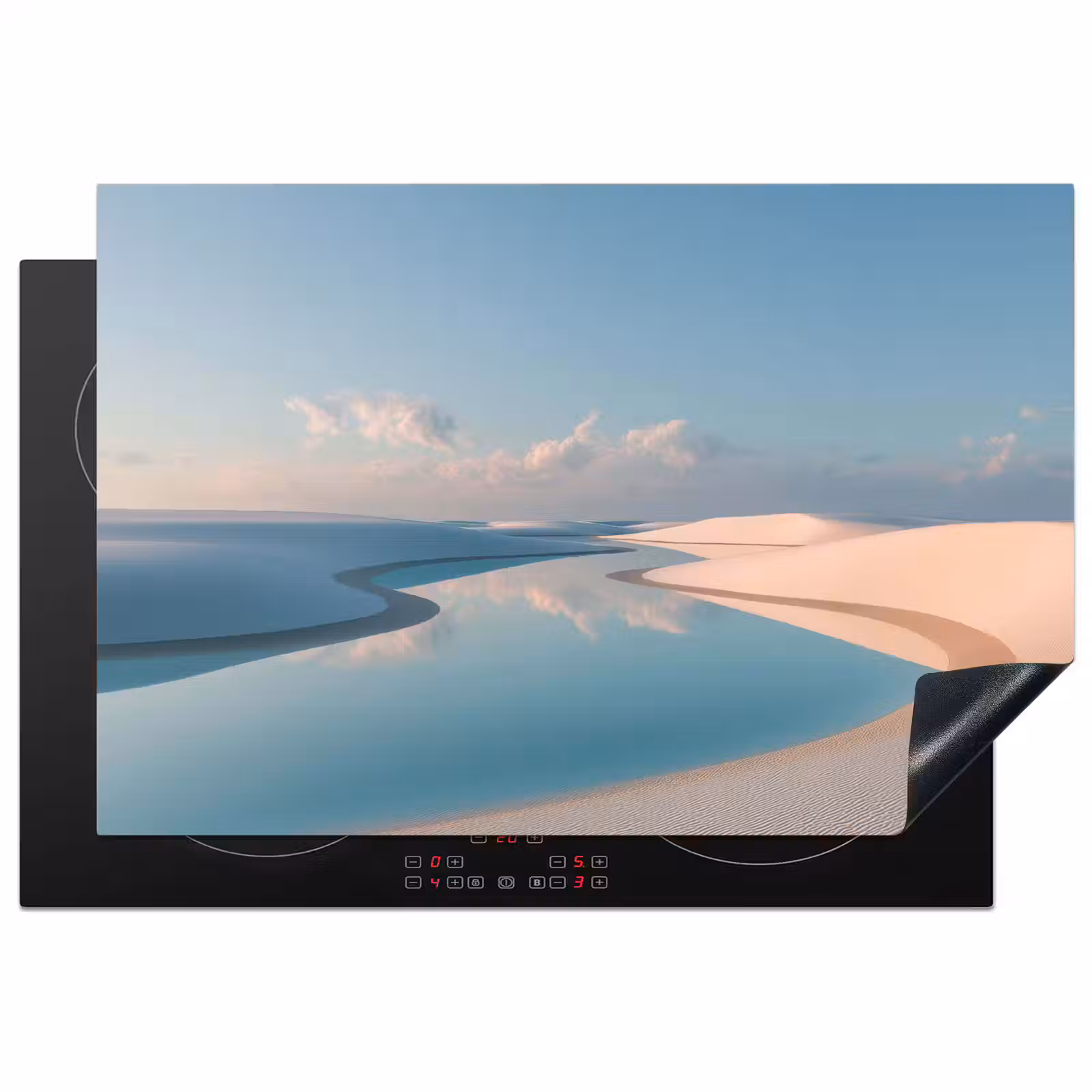 Inductie beschermer - Duinen - Waterplas - Oneindige rust — 1