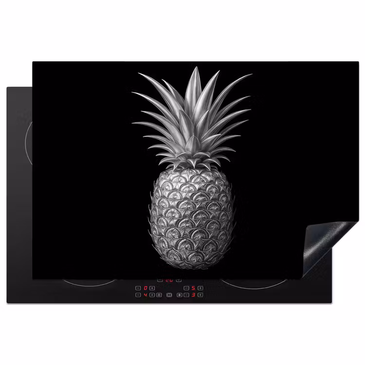 Inductie beschermer - Ananas - Gedetailleerd - Bladeren — 2