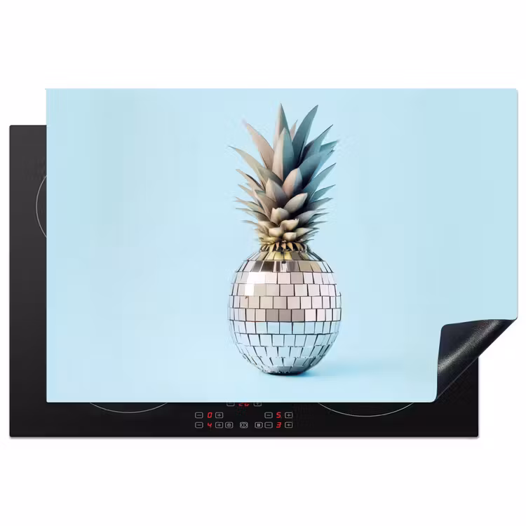 Inductie beschermer - Blauw - Ananas - Disco - Discobal — 2