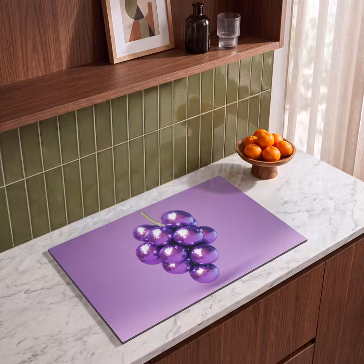 Inductie beschermer - Druif - Disco - Glitter - Paars — 4