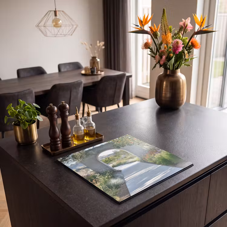 Inductie beschermer - Doorkijk - Pad - Beton - Landschap — 5