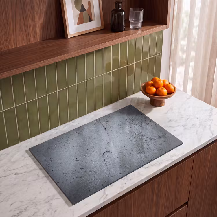 Inductie beschermer - Beton - Grijs - Scheur — 4