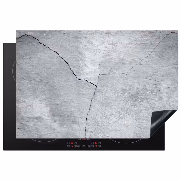 Inductie beschermer - Beton - Scheur - Grijs — 1