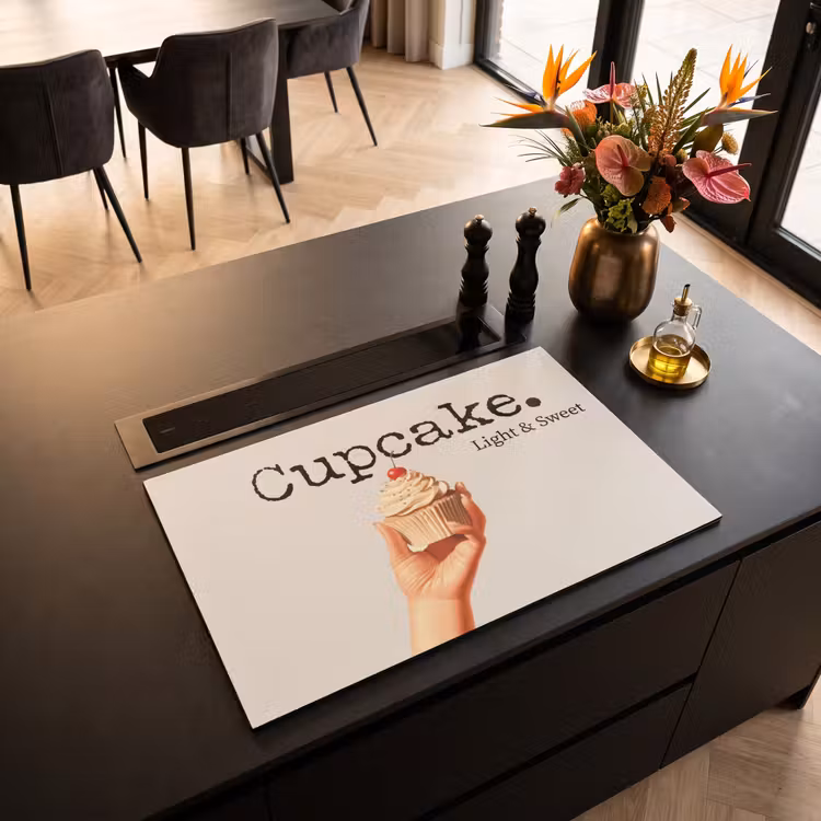 Inductie beschermer - Cupcake - Zoet - Kers — 3