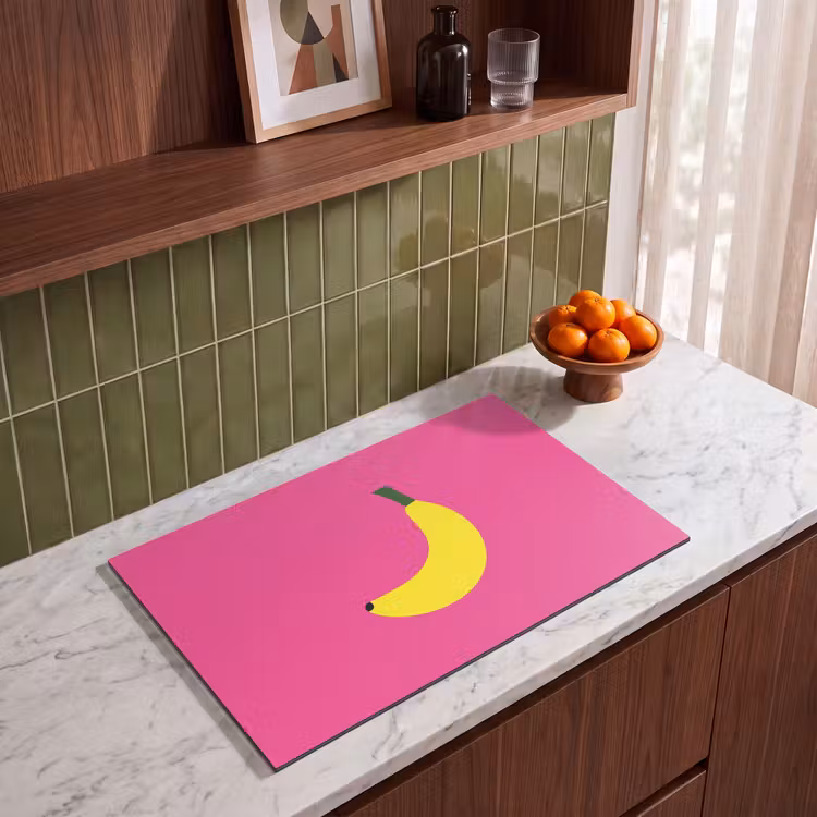 Inductie beschermer - Banaan - Geel - Fruit — 4