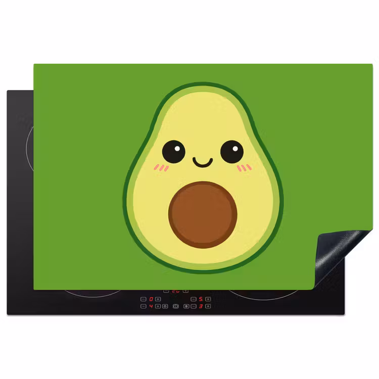 Inductie beschermer - Avocado - Groen - Speels — 2