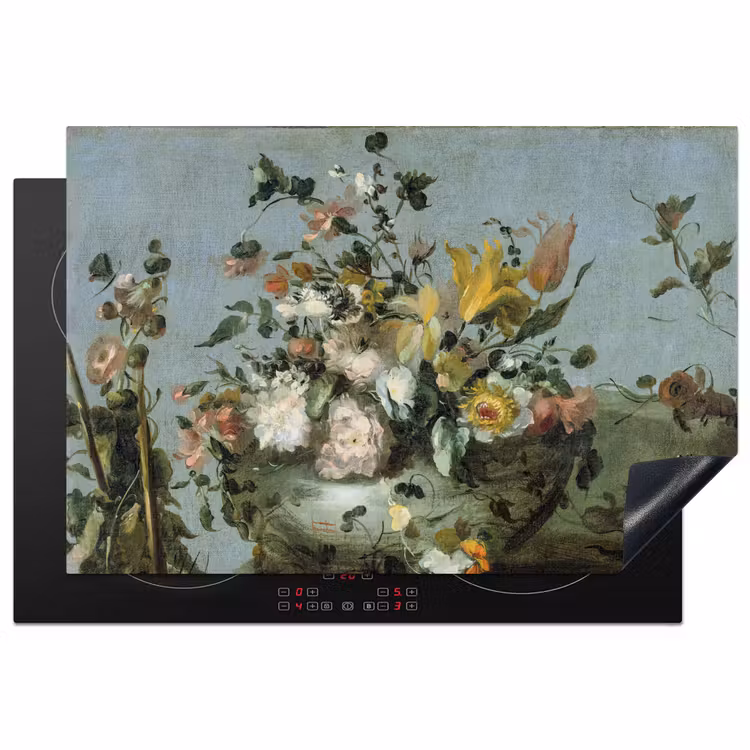 Inductie beschermer - Bloemen - Oude Meesters - Olieverf — 1