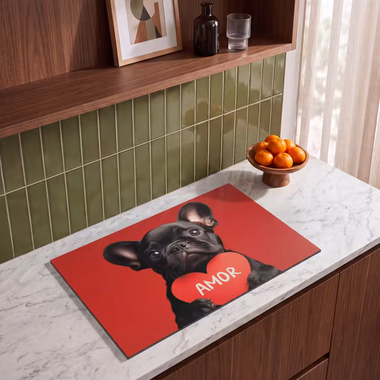 Inductie beschermer - Amor - Hond - Hartje - Rood — 4