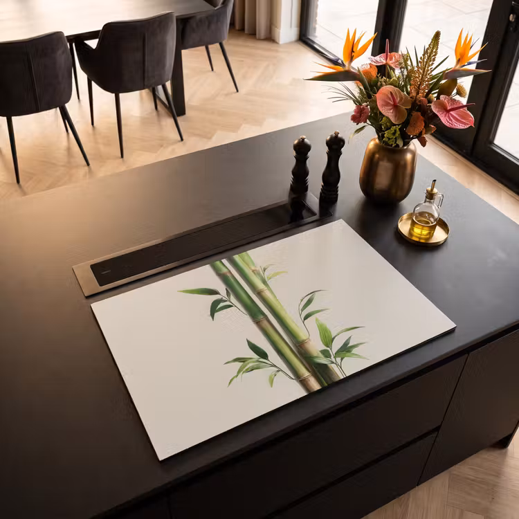Inductie beschermer - Bamboestengels - Sierlijk - Groen — 3