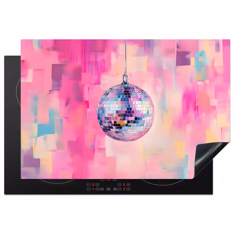 Inductie beschermer - Discobal - Pink - Verf — 1