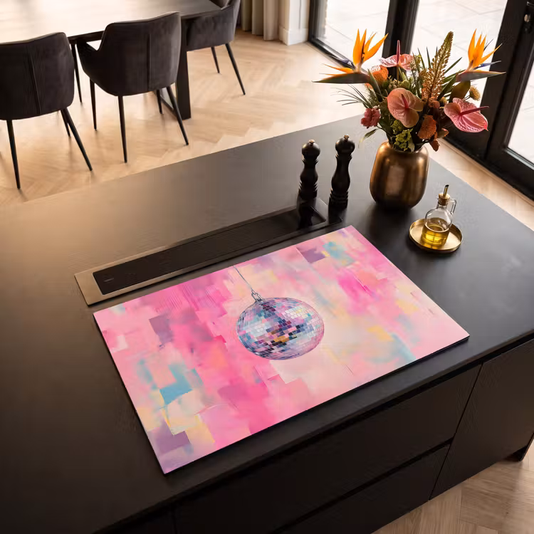 Inductie beschermer - Discobal - Pink - Verf — 3