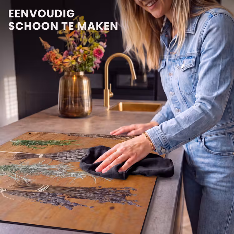 Inductie beschermer en spatscherm (2in1) - Gedroogde kruiden — 5
