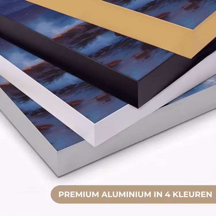 Art Frame - Golven - Zee - Kleurrijk - Rotsen — 5