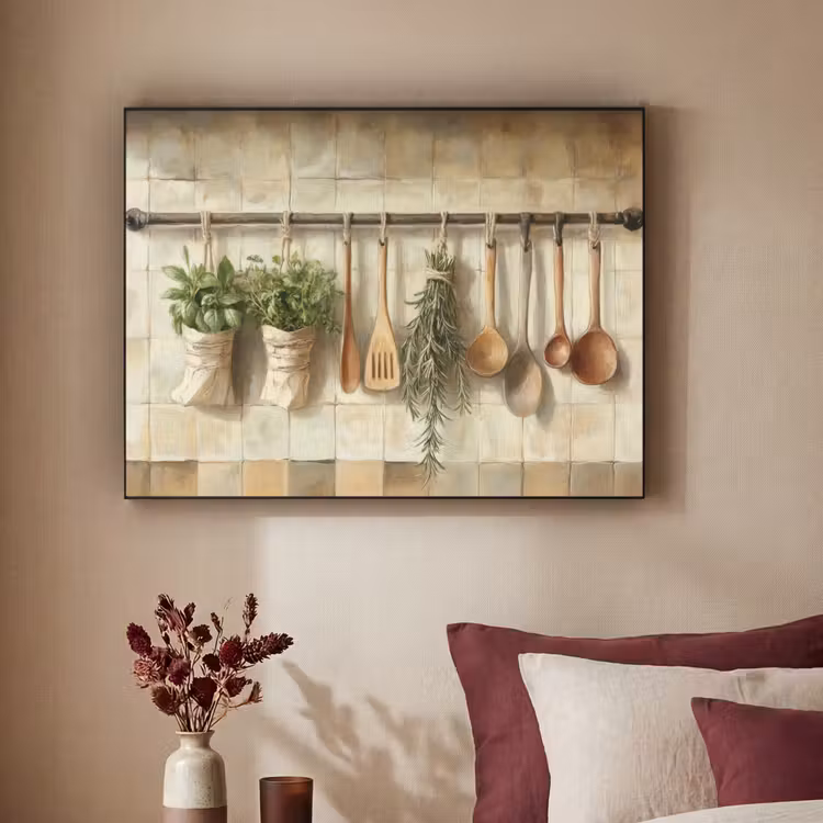 Art Frame - Hout - Keukengerei - Stilleven - Tegels — 2