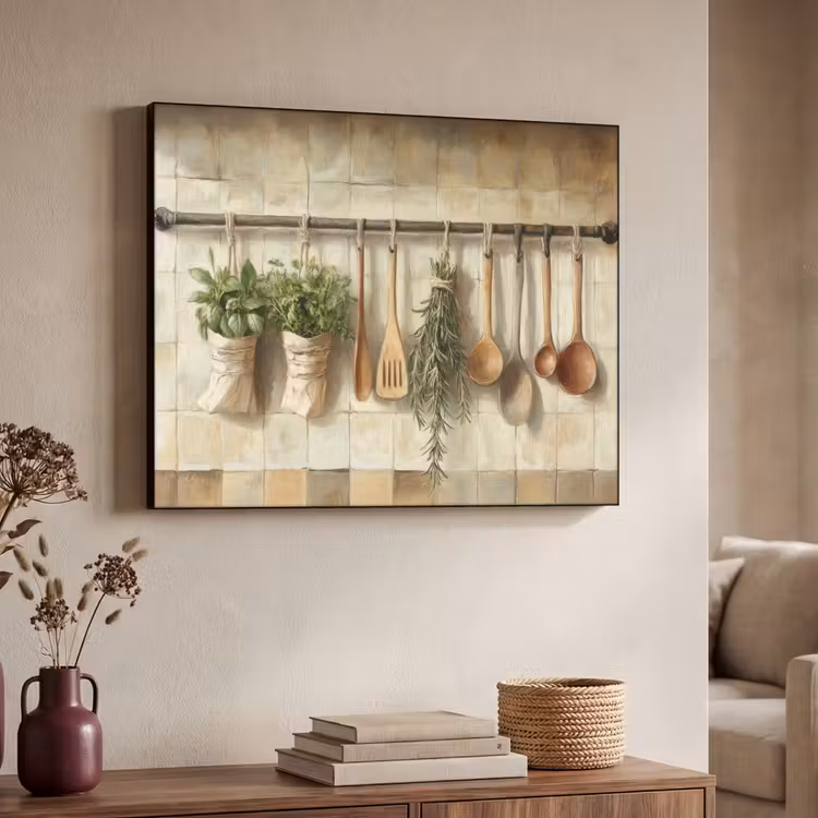 Art Frame - Hout - Keukengerei - Stilleven - Tegels — 4