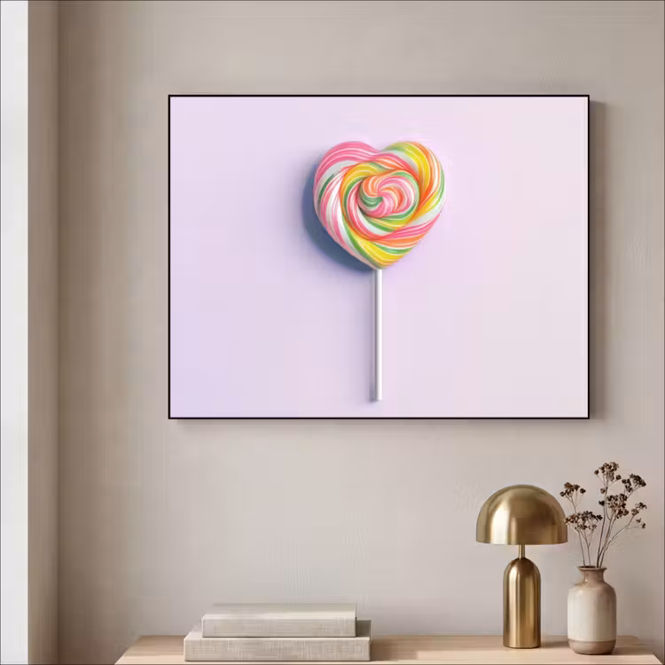 Art Frame - Hart - Lolly - Snoep — 3