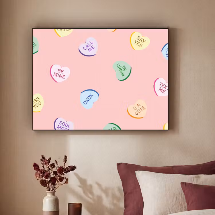 Art Frame - Hart - Snoep - Pastel - Tekst — 2