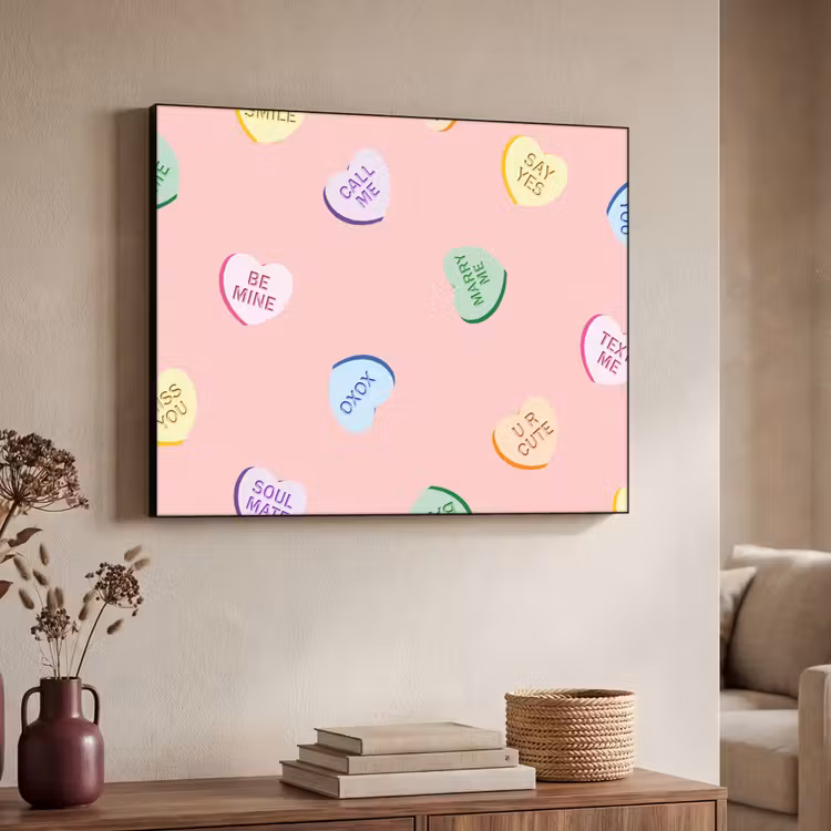 Art Frame - Hart - Snoep - Pastel - Tekst — 4