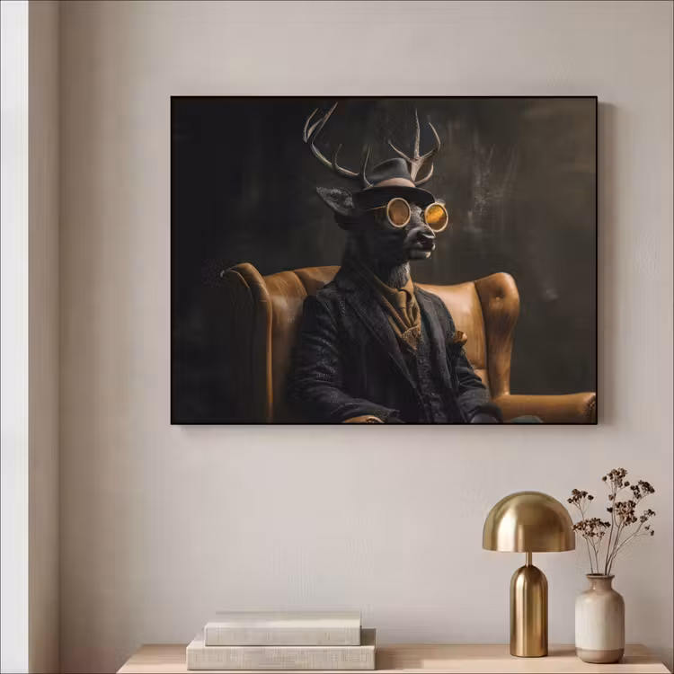 Art Frame - Hert - Zonnebril - Zwart - Pak — 3