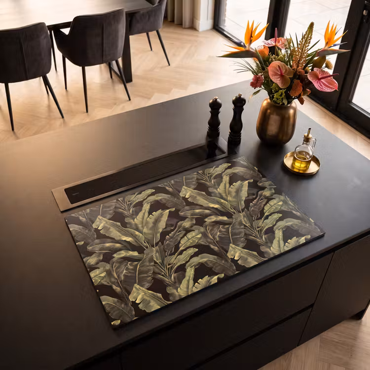 Inductie beschermer - Botanisch - Bladeren - Groen — 3