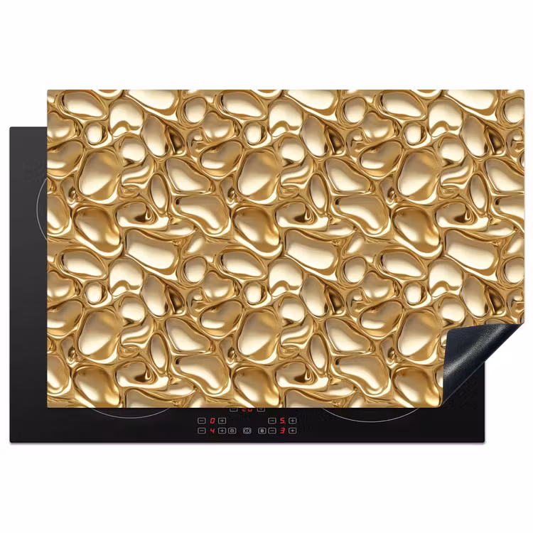 Inductie beschermer - Abstract - Modern - Goud — 1