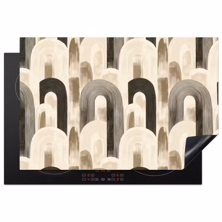 Inductie beschermer - Abstract - Patroon - Bogen — 2