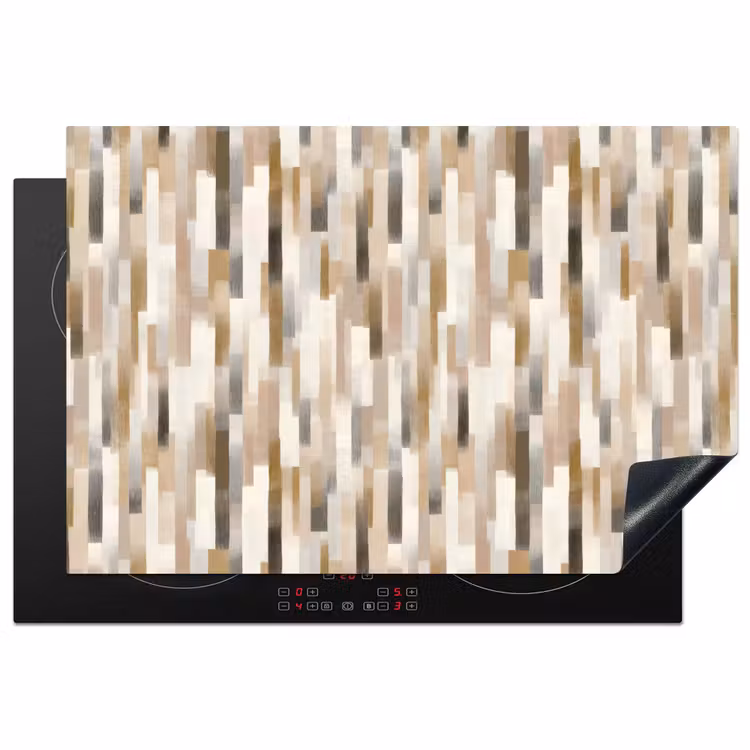 Inductie beschermer - Abstract - Patroon - Kwaststreken — 1