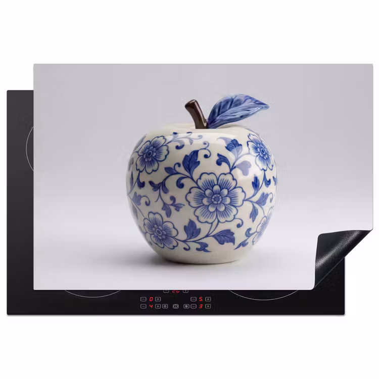 Inductie beschermer - Appel - Blauw - Klassiek — 2