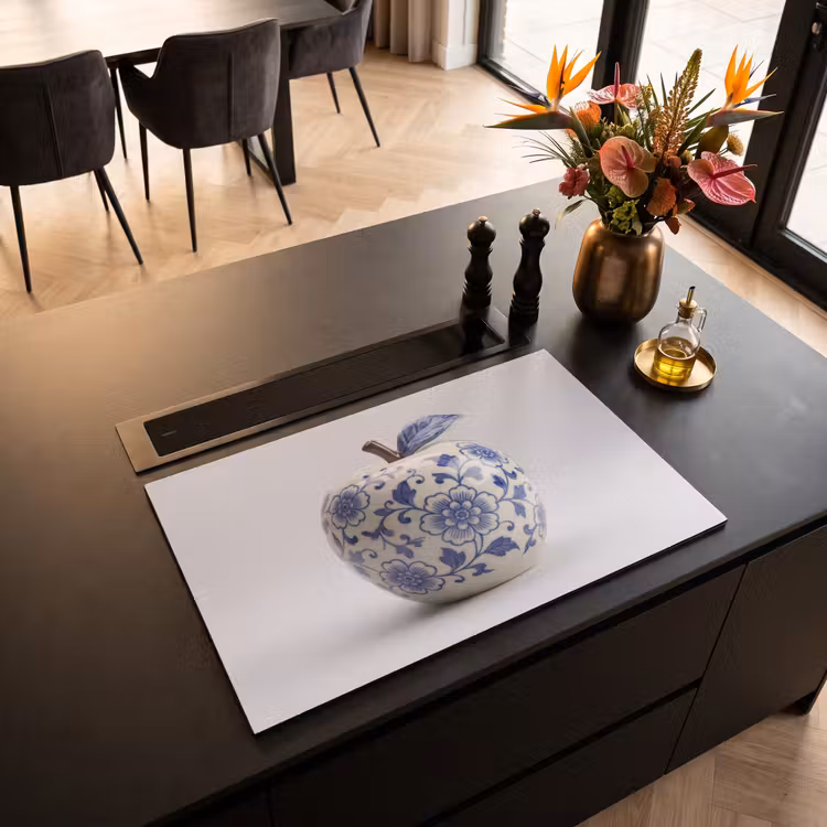 Inductie beschermer - Appel - Blauw - Klassiek — 3