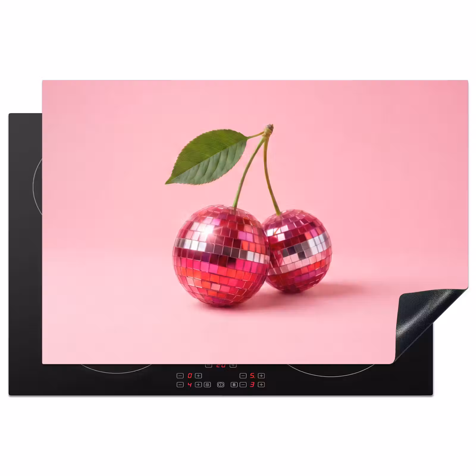 Inductie beschermer - Disco - Kersen - Roze — 1