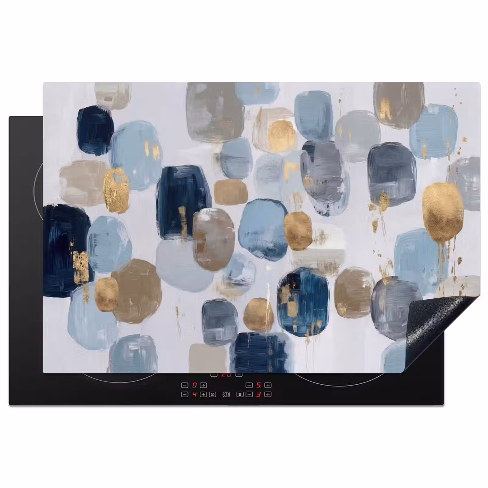 Inductie beschermer - Abstract - Goud - Vormen — 1